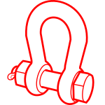 Bow Shackle Icon